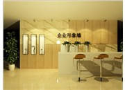 前臺接待臺和形象墻如何裝飾，德軒點(diǎn)亮您的企業(yè)文化